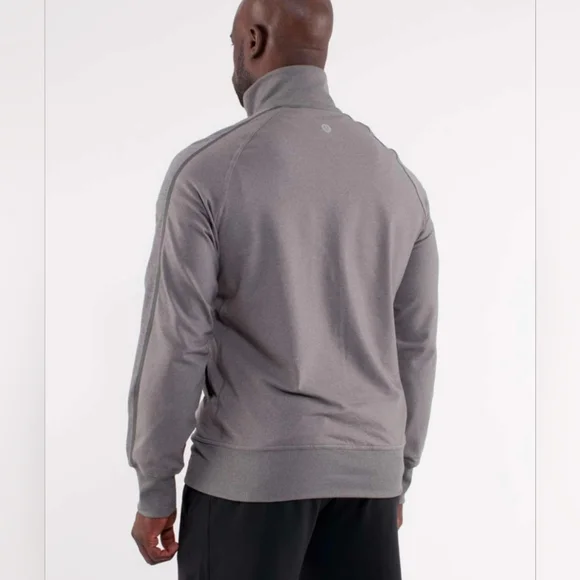 Lululemon Kung Fu Jacket II Size Small in Heathered Slate 2011 Gym Workout - Picture 2 of 14